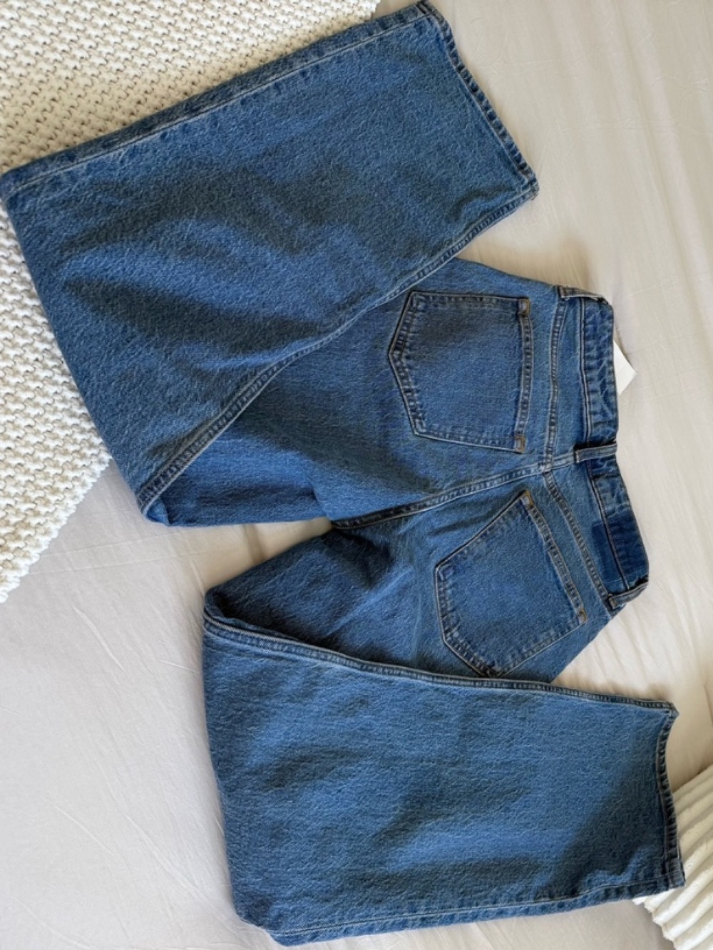 NWT Abercrombie & Fitch Curve Love Jeans 90s relaxed short 25 - Picture 2 of 5